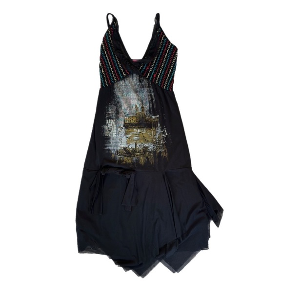 Save The Queen Dresses & Skirts - Save the Queen y2k asymmetrical dress